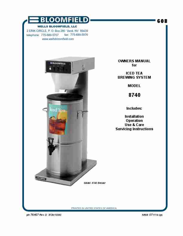 Bloomfield Ice Tea Maker 8740-page_pdf